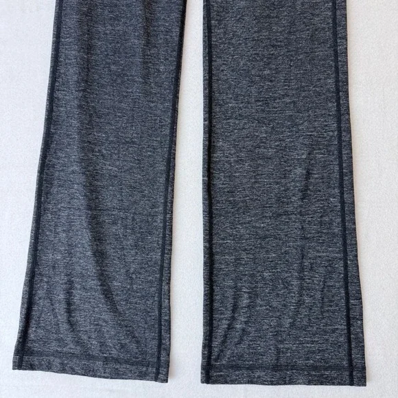 Lululemon Groove Pant Flare Yoga Grey Space Dye Purple Crossover Waist Size 6 - Picture 3 of 11